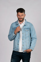 Chaqueta de Jean Azul Claro