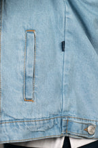 Chaqueta de Jean Azul Claro