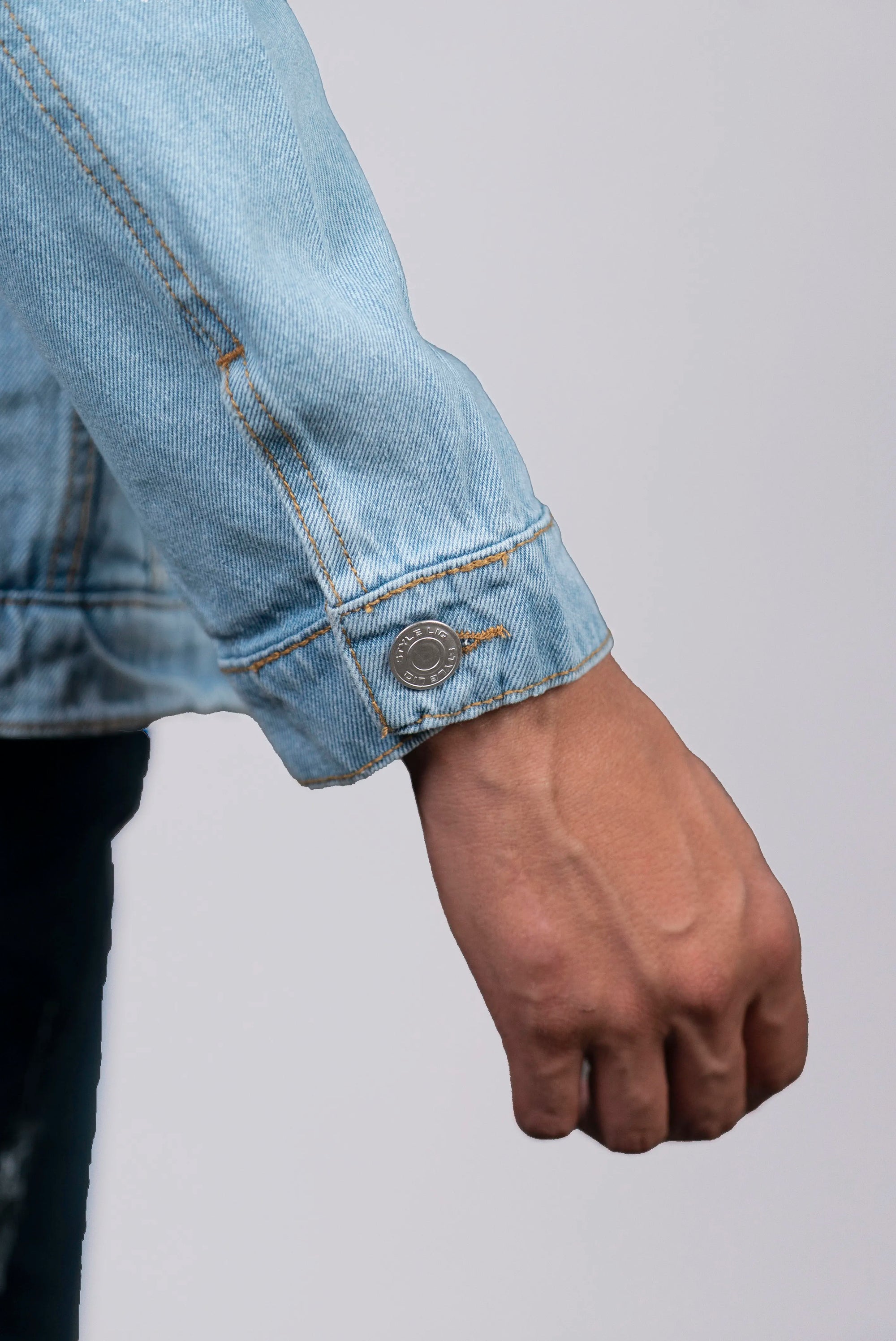 Chaqueta de Jean Azul Claro