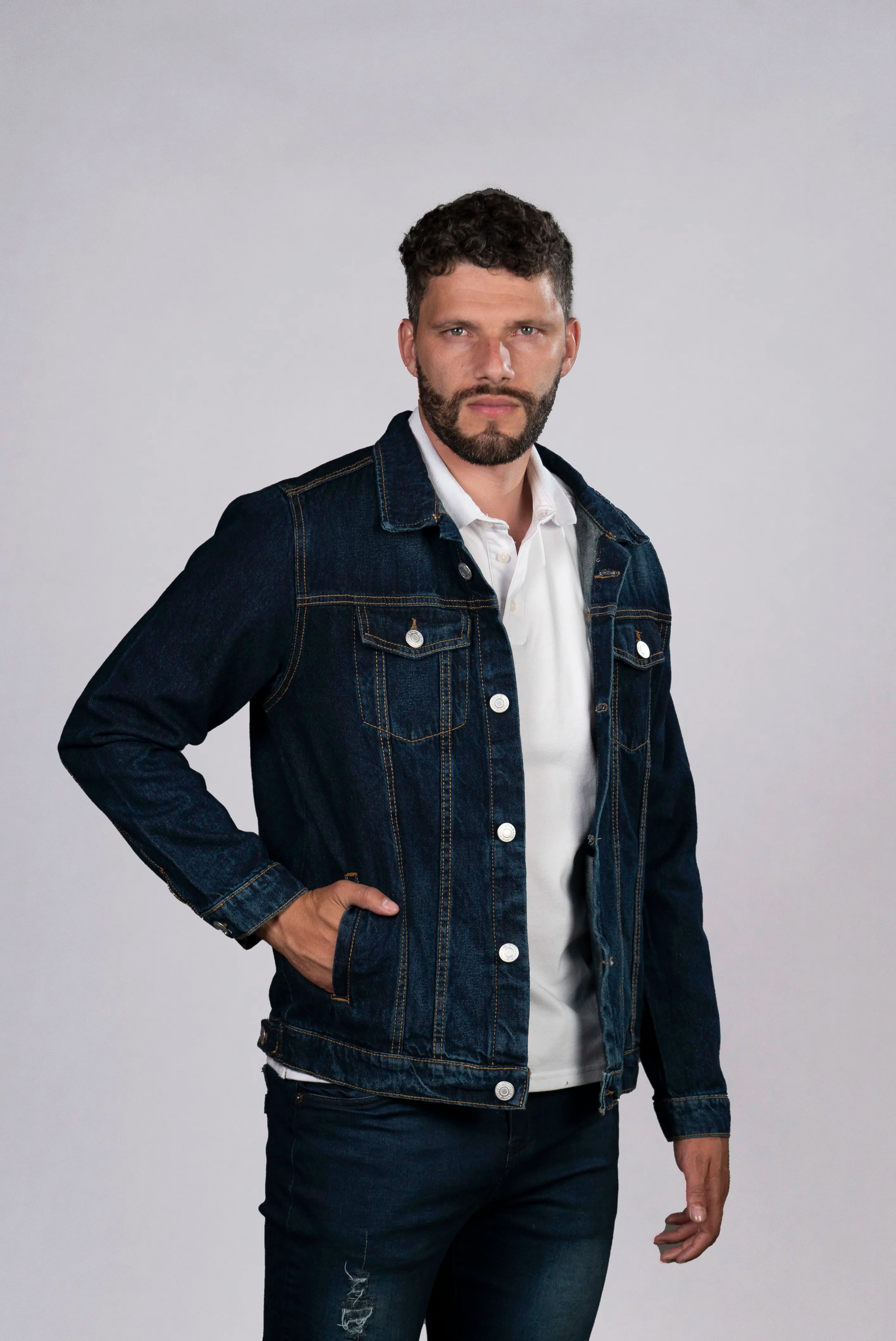 Chaqueta de Jean Oscuro