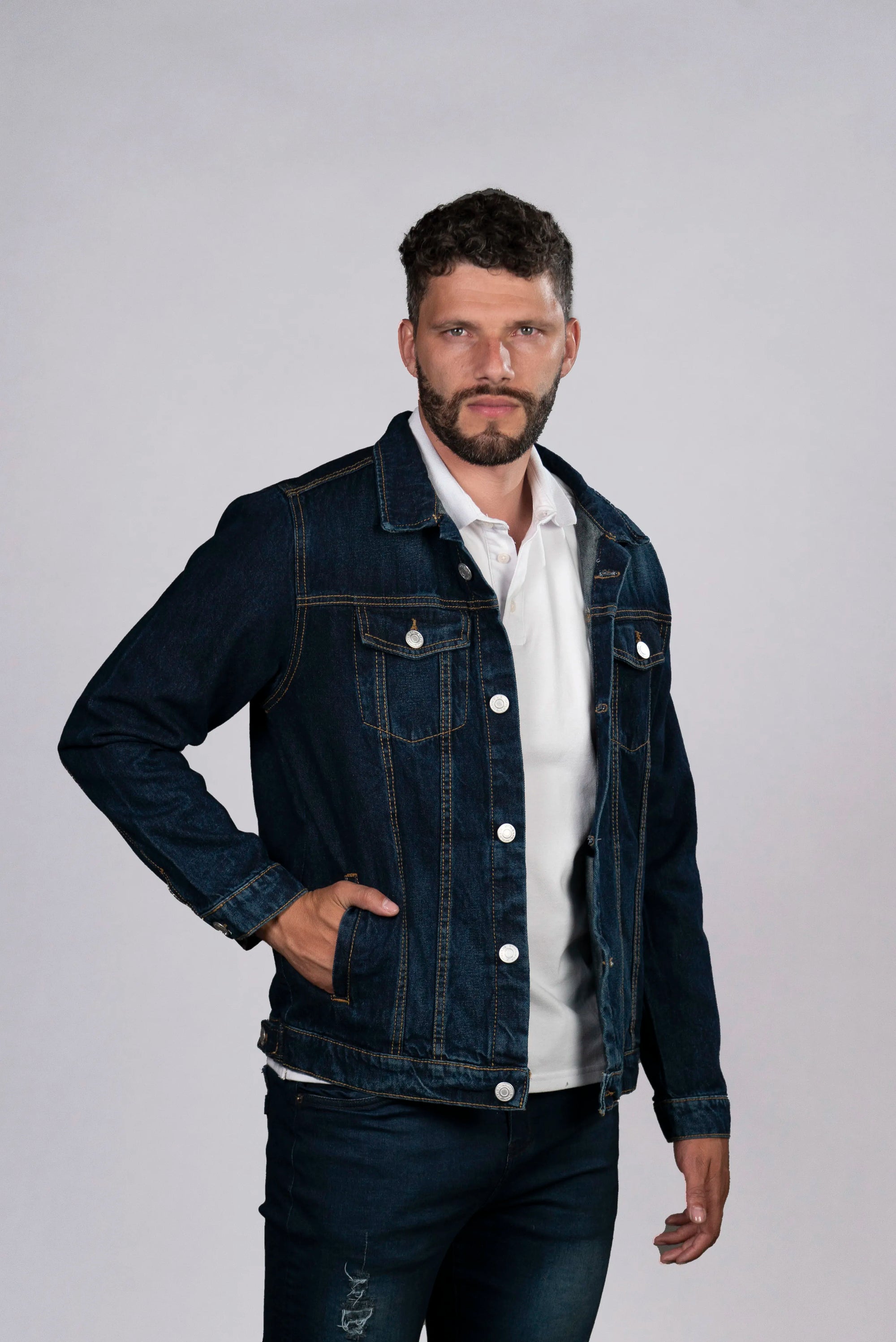 Chaqueta de Jean Oscuro