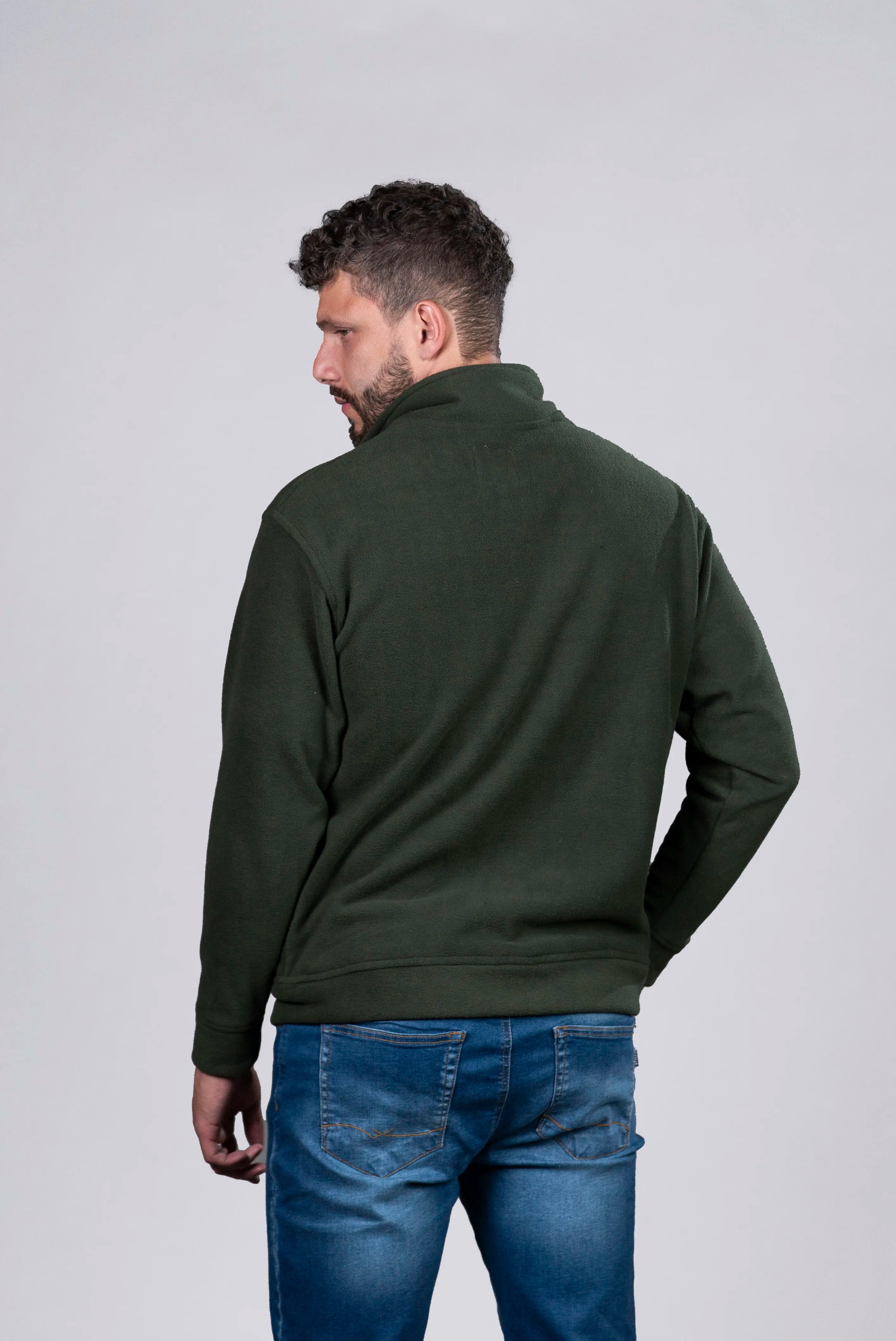 Buso Acolchado Verde con Cremallera