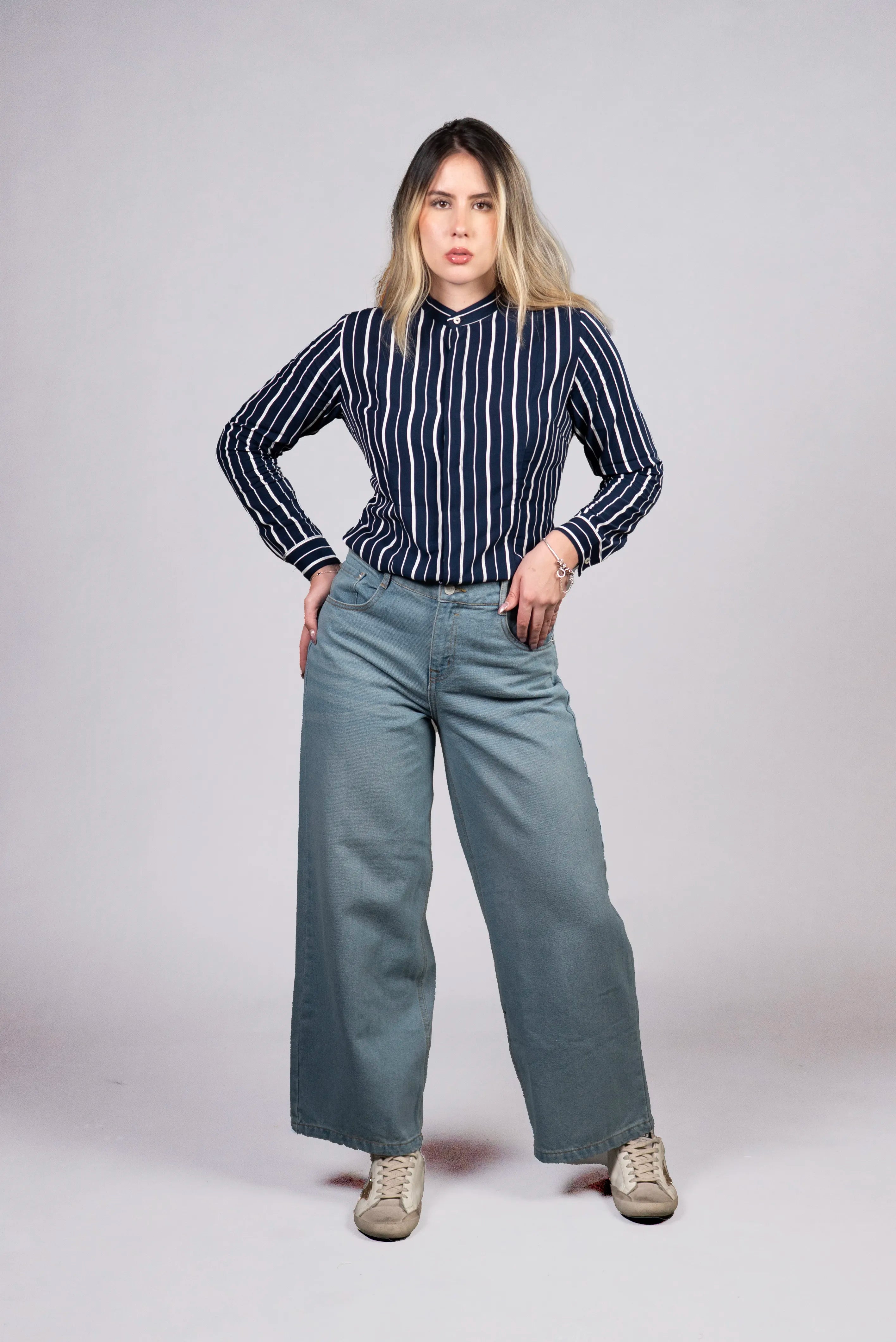 Pantalón de Corte Amplio