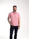 Polo Básico Masculino | Rosado