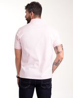 Polo Básico Masculino | Palo Rosa