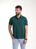 Polo Básico Masculino | Verde Botella — foto 3