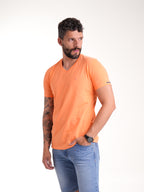 Camiseta Básica Masculina | Naranja