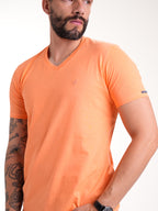 Camiseta Básica Masculina | Naranja