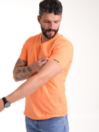 Camiseta Básica Masculina | Naranja