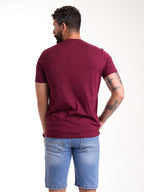 Camiseta Básica Masculina | Vinotinto — foto 6