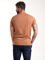 Camiseta Básica Masculina | Café Claro — foto 6