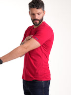Camiseta Básica Masculina | Rojo — foto 5