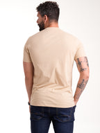 Camiseta Básica Masculina | Beige — foto 6