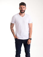 Camiseta Básica Masculina | Blanco — foto 2