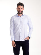 Camisa Masculina Manga Larga | Azul Cielo — foto 2