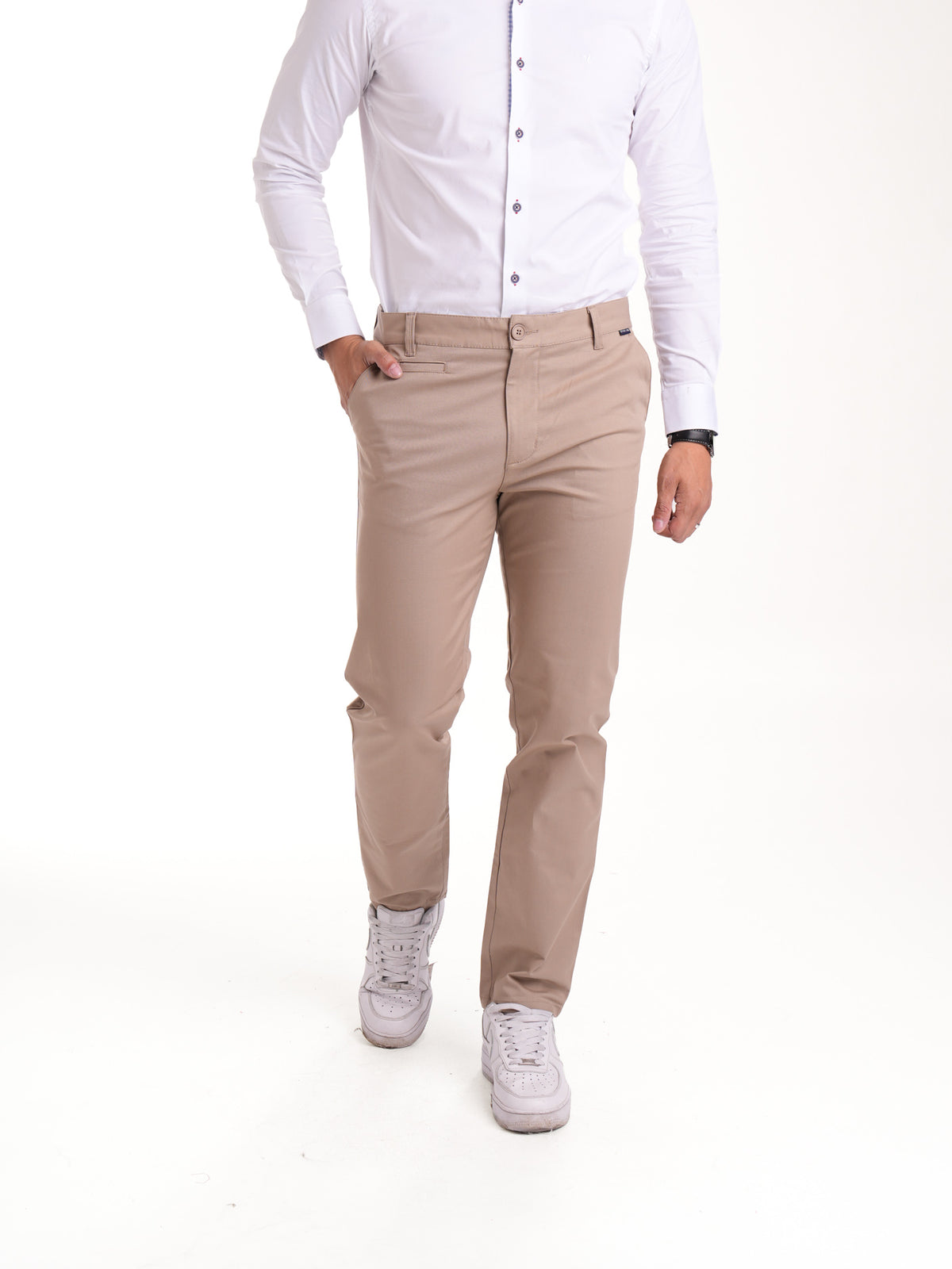 Pantalón Dril Masculino | Beige