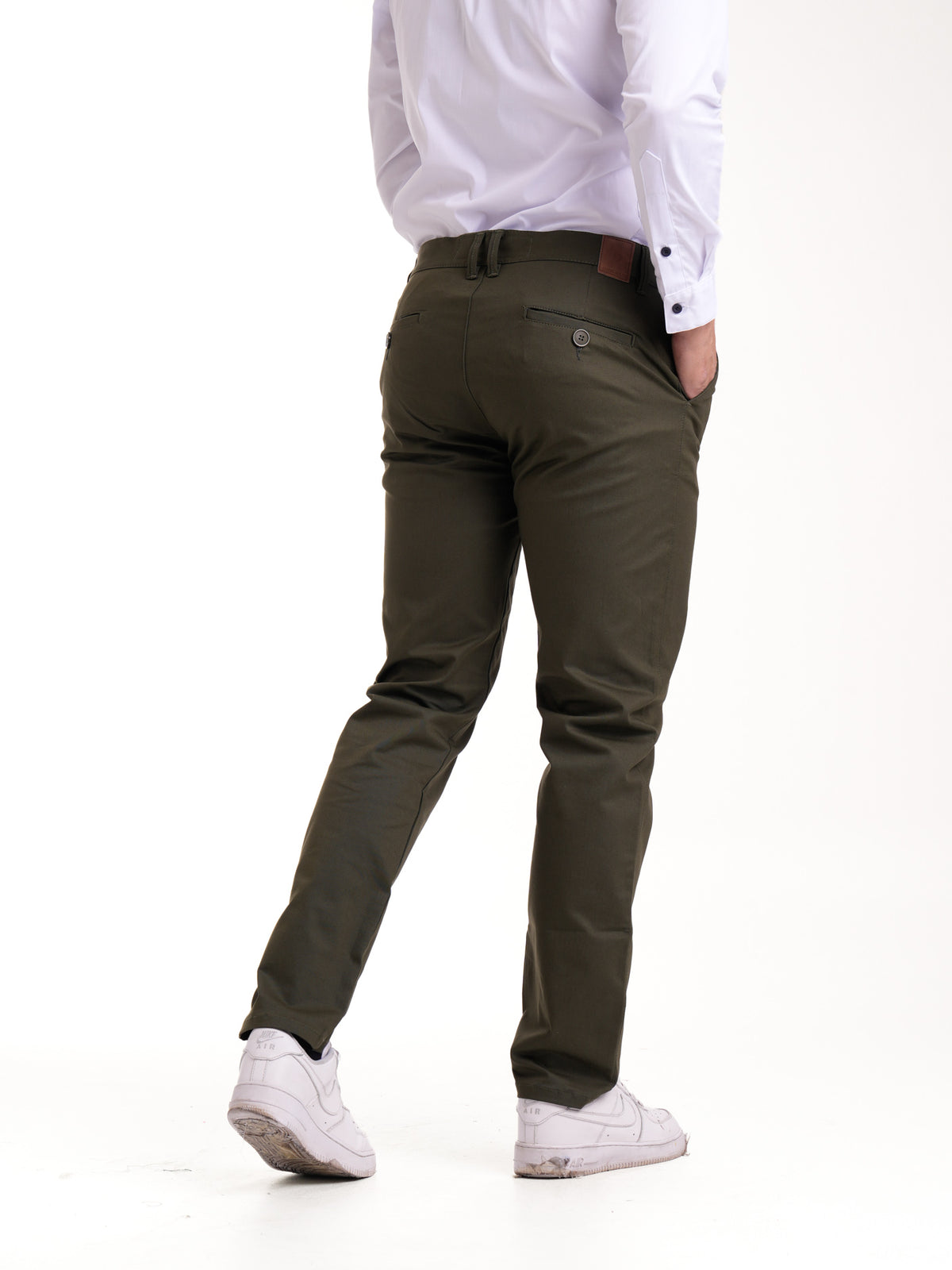 Pantalón Dril Masculino | Verde Militar
