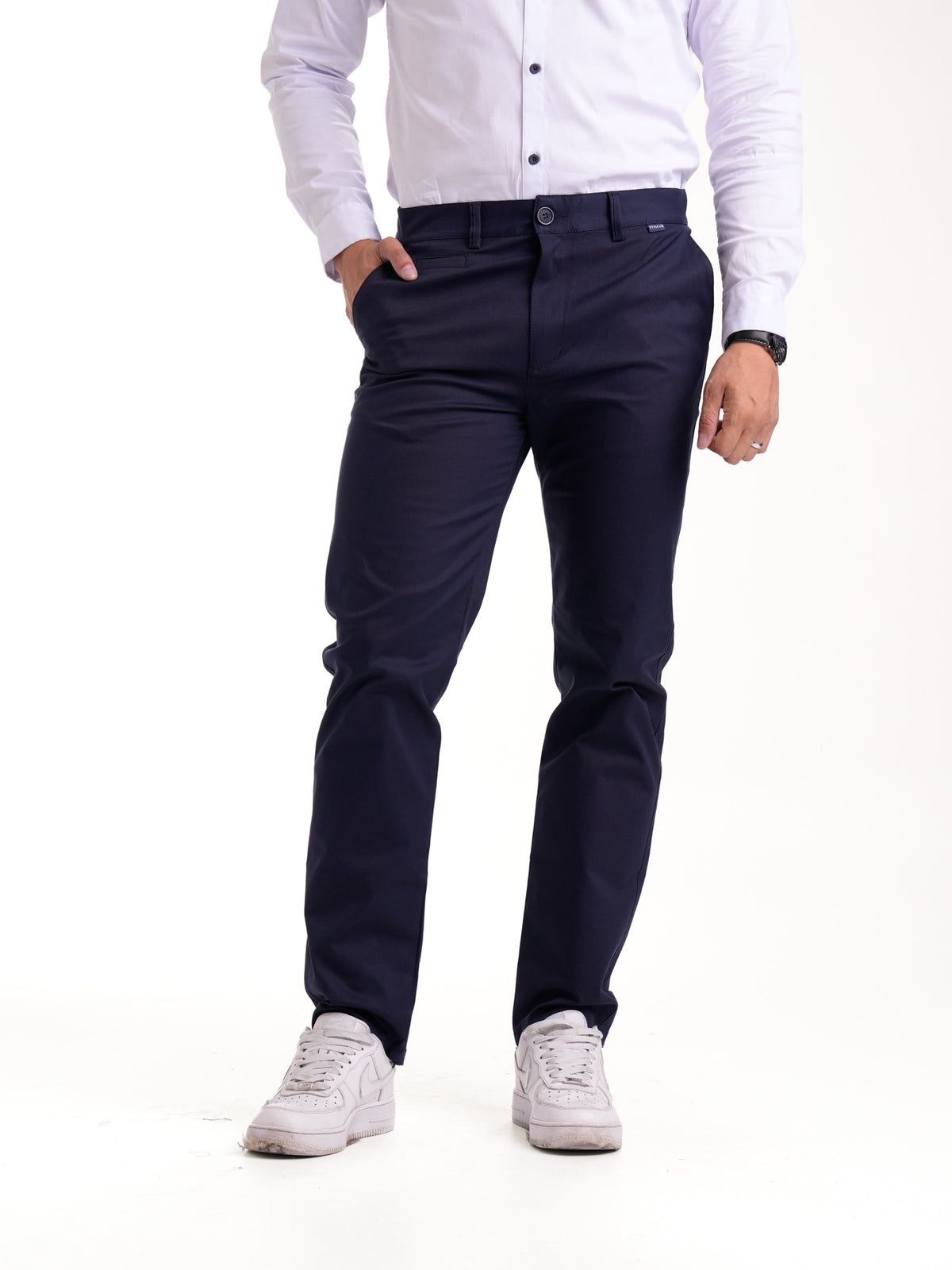 Pantalón Dril Masculino | Azul Oscuro