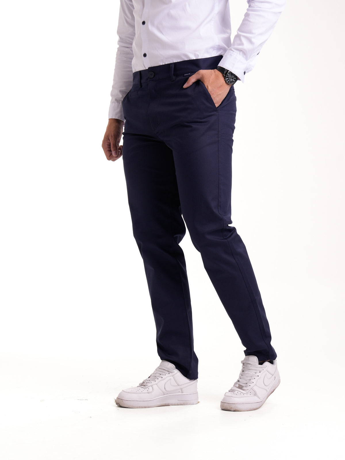 Pantalón Dril Masculino | Azul Oscuro