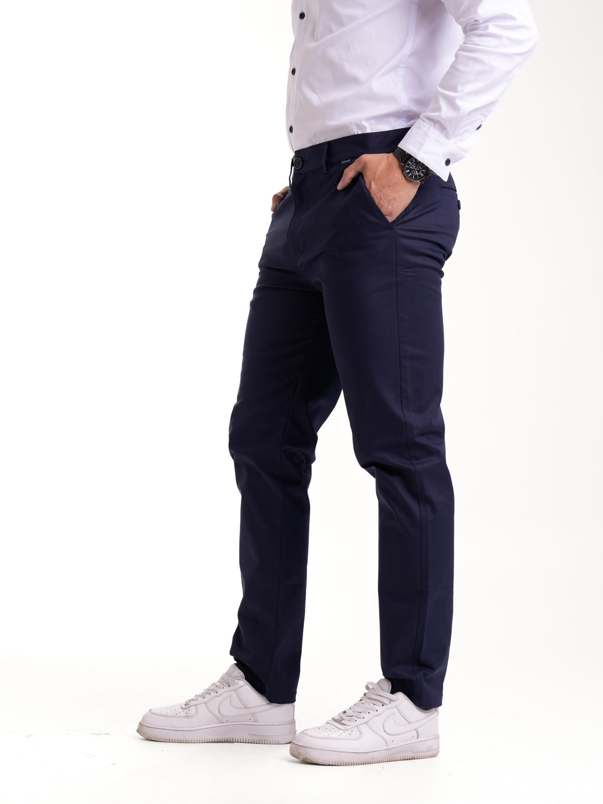 Pantalón Dril Masculino | Azul Oscuro