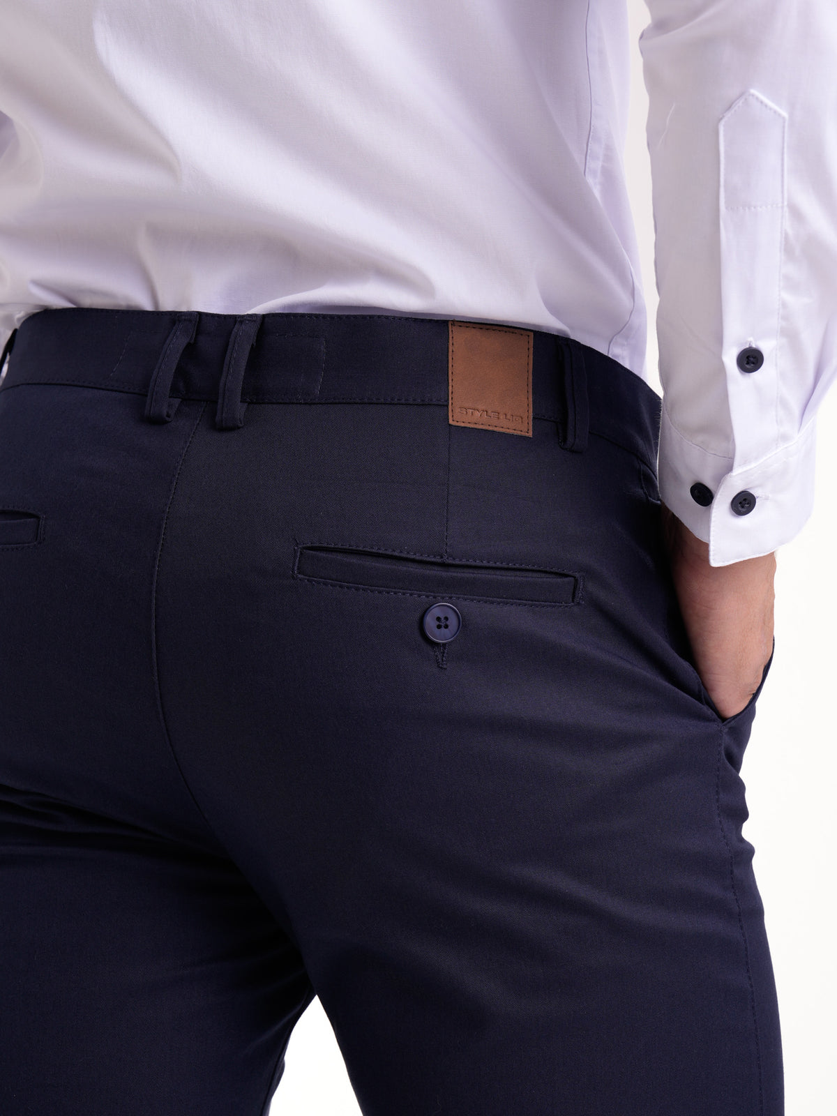 Pantalón Dril Masculino | Azul Oscuro