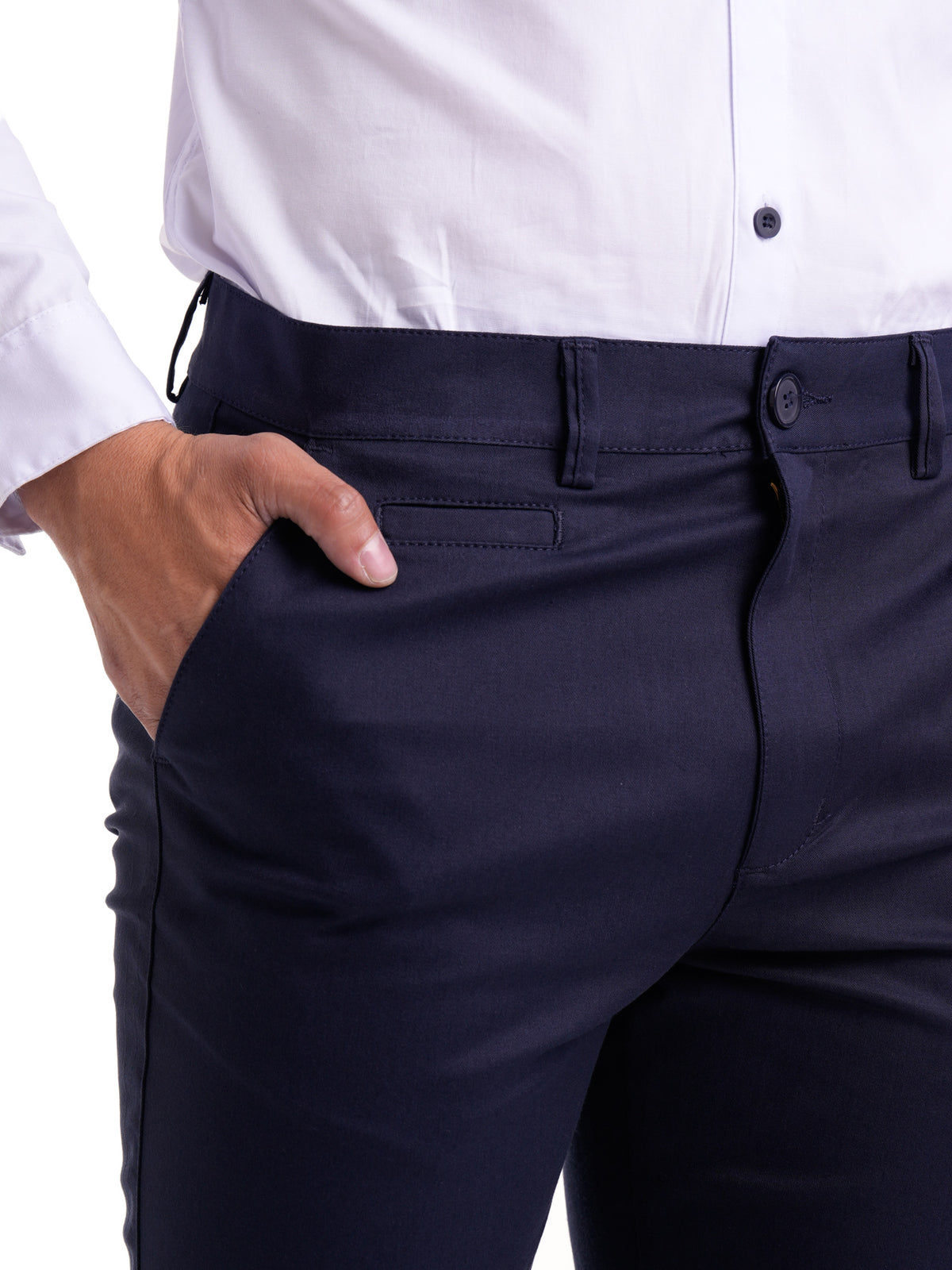 Pantalón Dril Masculino | Azul Oscuro