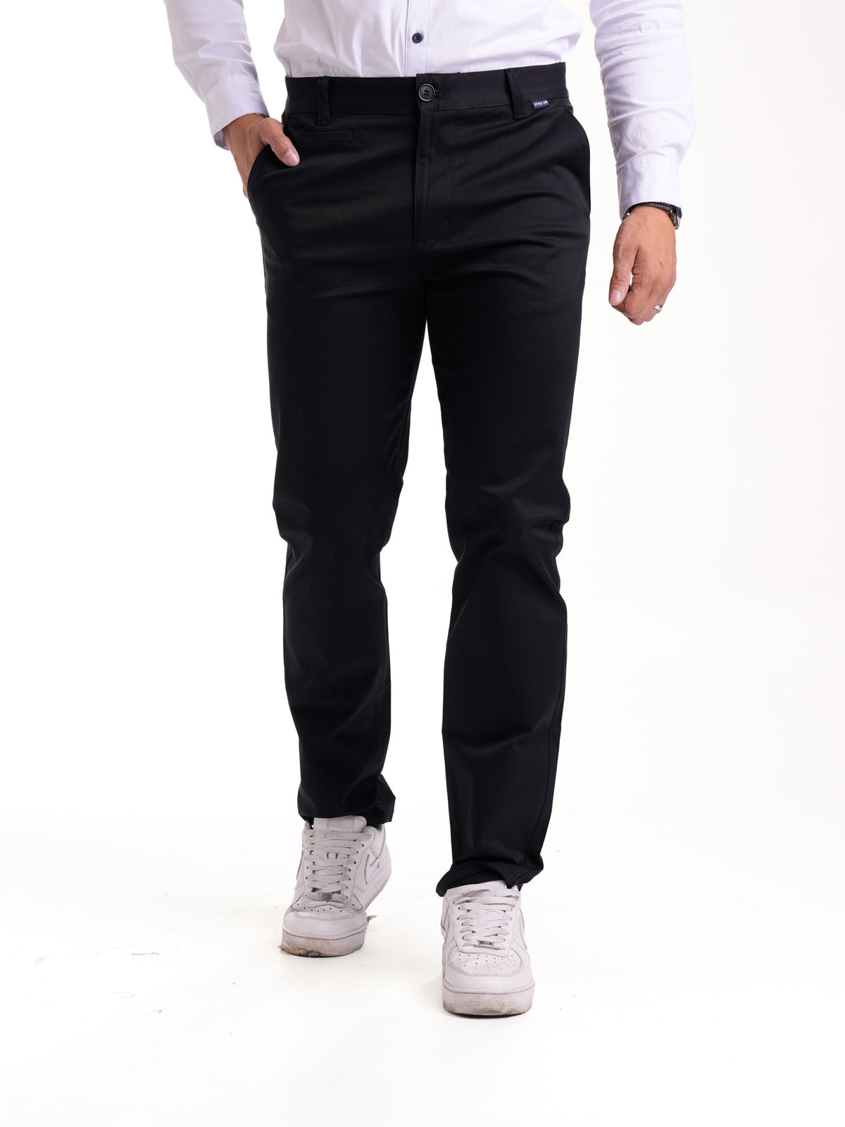 Pantalón Dril Masculino | Negro — foto 1