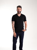 Camiseta Básica Masculina | Negro — foto 2