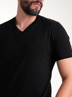 Camiseta Básica Masculina | Negro — foto 5