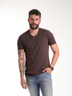 Camiseta Básica Masculina | Café — foto 2