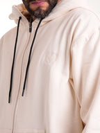 Buso Masculino | con Capota Abierta Beige Cordón Negro