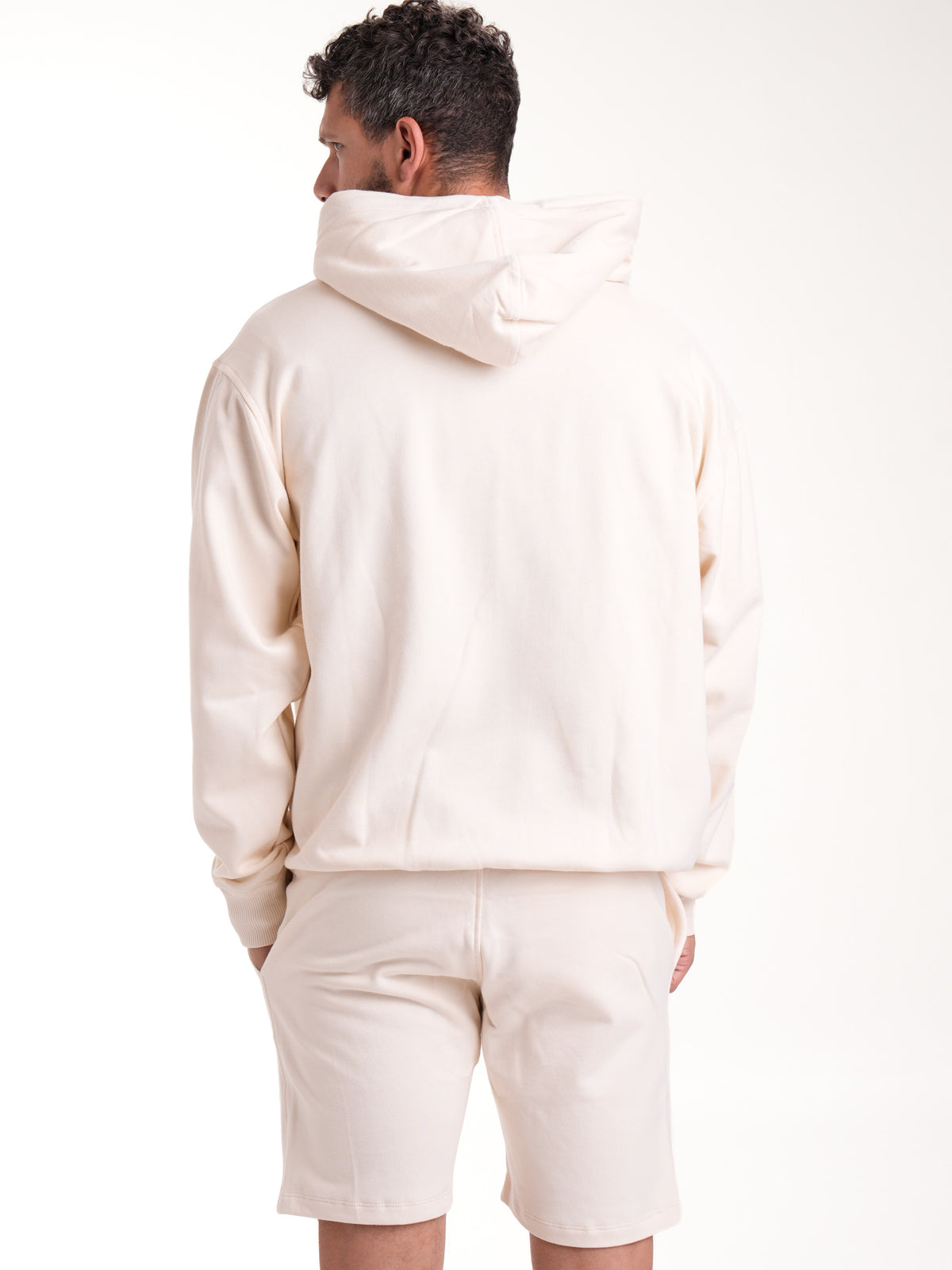 Buso Masculino | con Capota Abierta Beige Cordón Negro