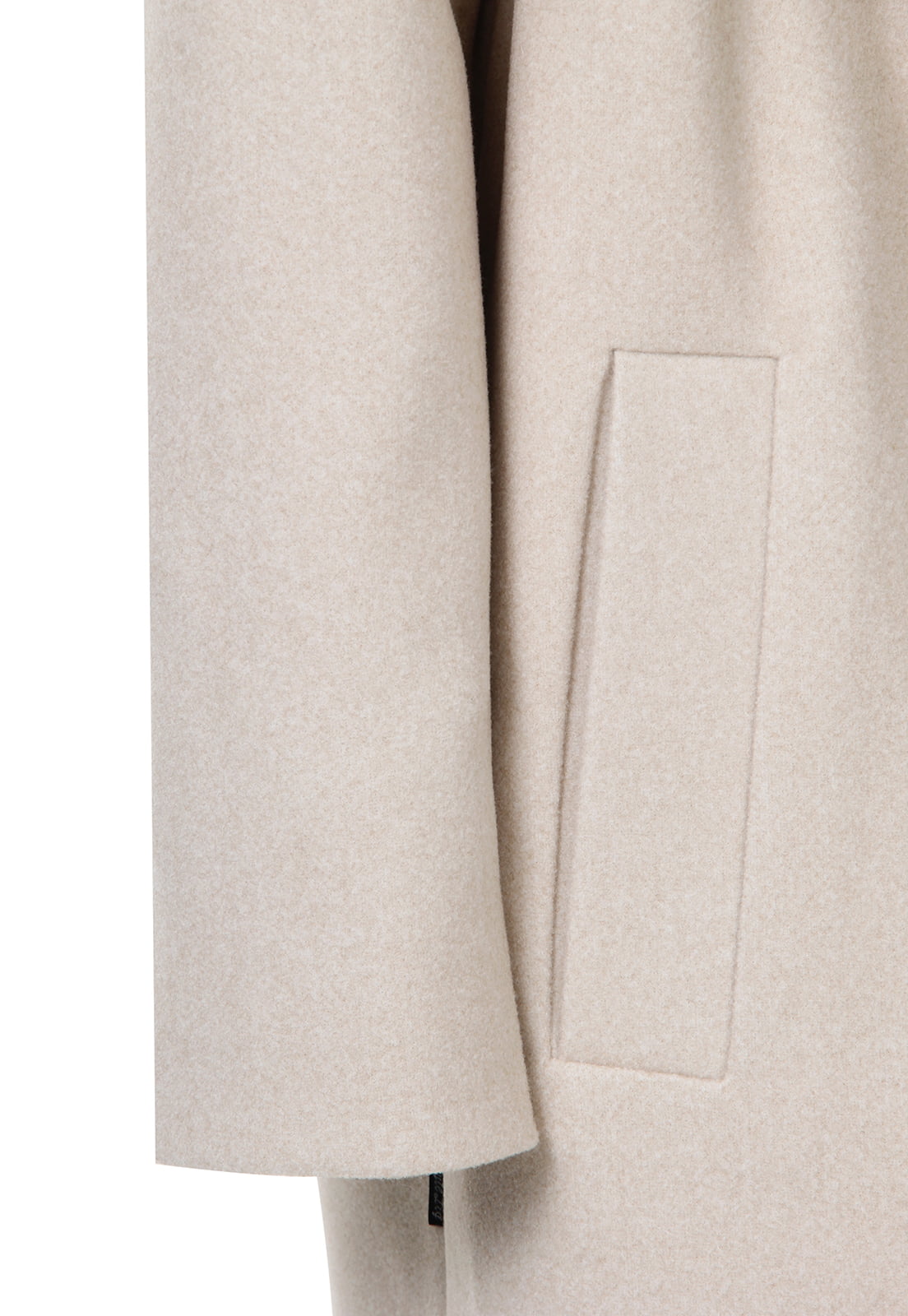 Abrigo para mujer color beige