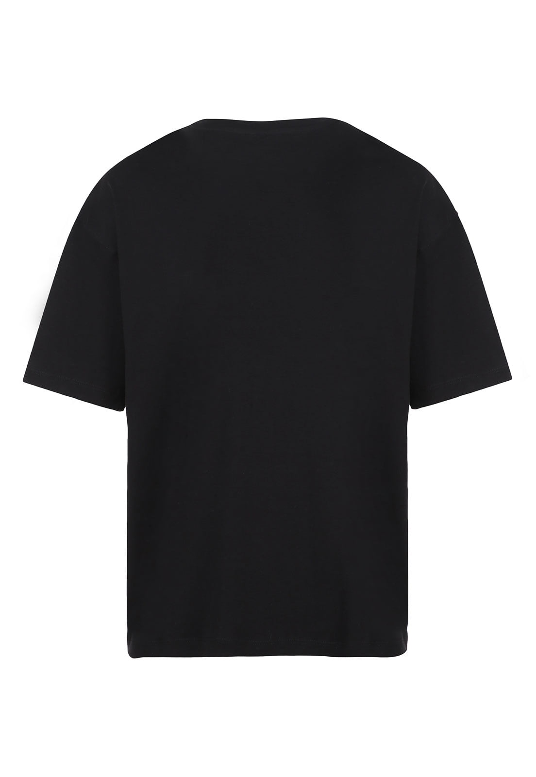 Camiseta de hombre Oversize: color negro