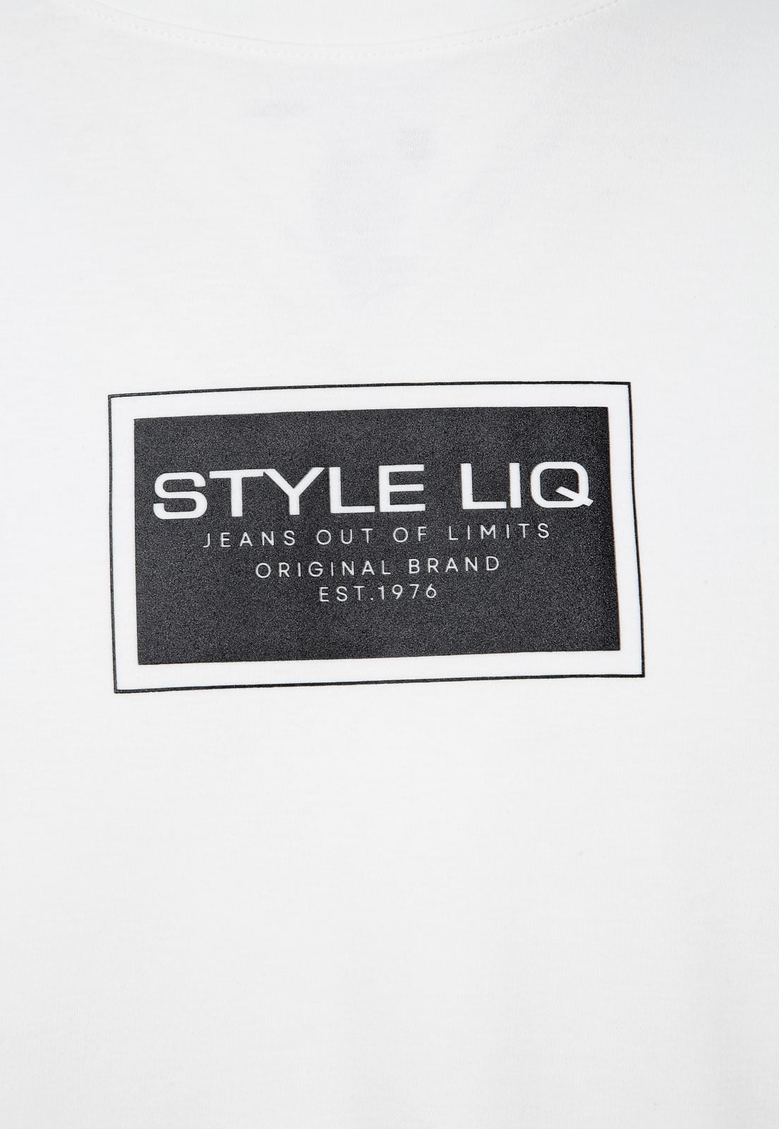 Camiseta para hombre oversize color blanca