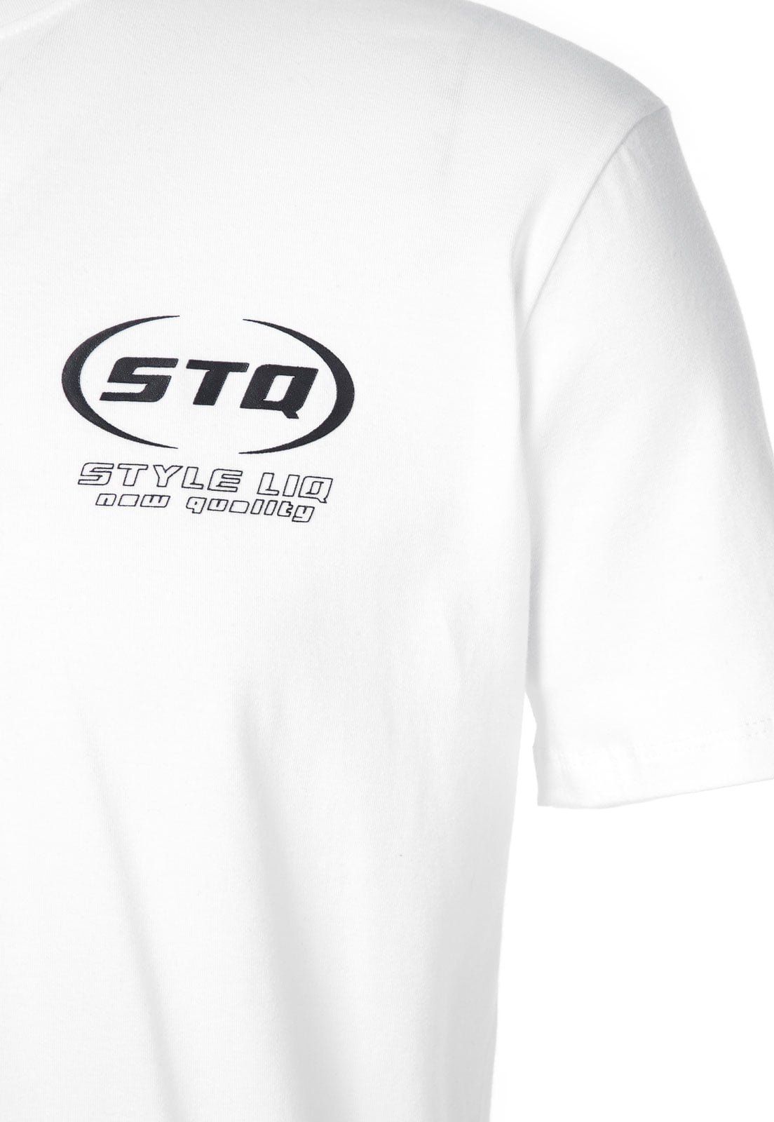 Camiseta para hombre moda slim style color blanco