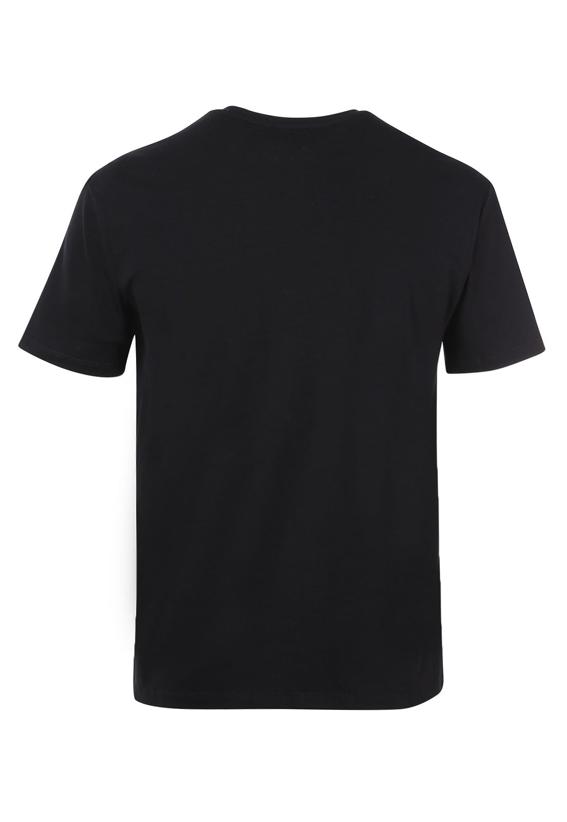 Camiseta de hombre slim color negro