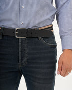 Jean Masculino Slim Fit | Denim Premium Azul Oscuro Ajustado