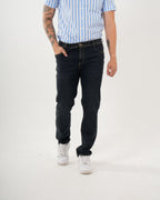 Jean Masculino Straight Fit | Denim Premium Azul Oscuro Clásico