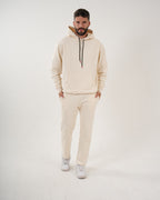 Pantalón Joggers Masculino | Algodón Premium Crema Cálido
