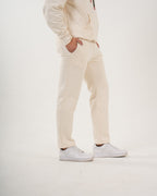 Pantalón Joggers Masculino | Algodón Premium Crema Cálido