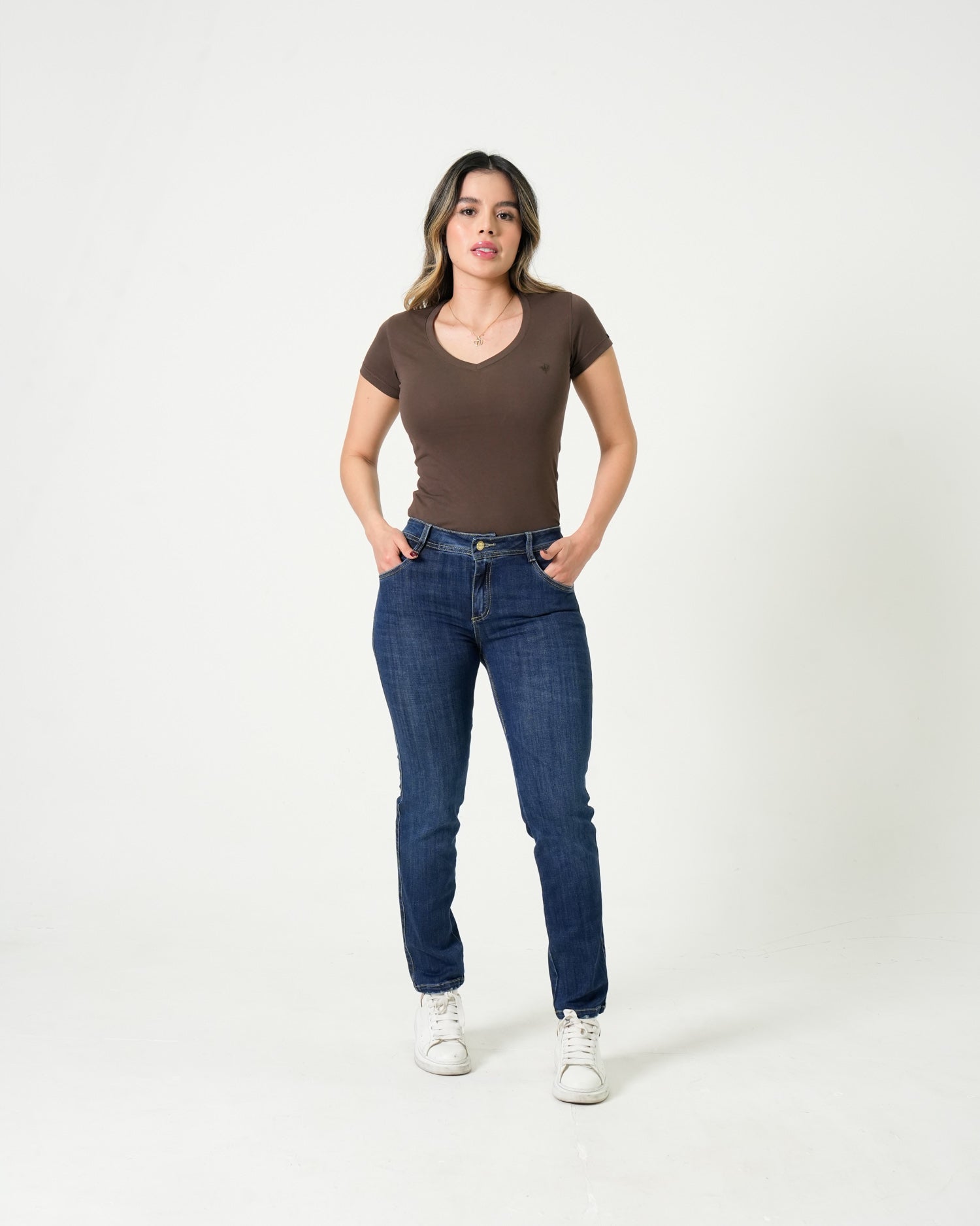 Jean Bootcut Azul Oscuro | Denim Premium Stretch
