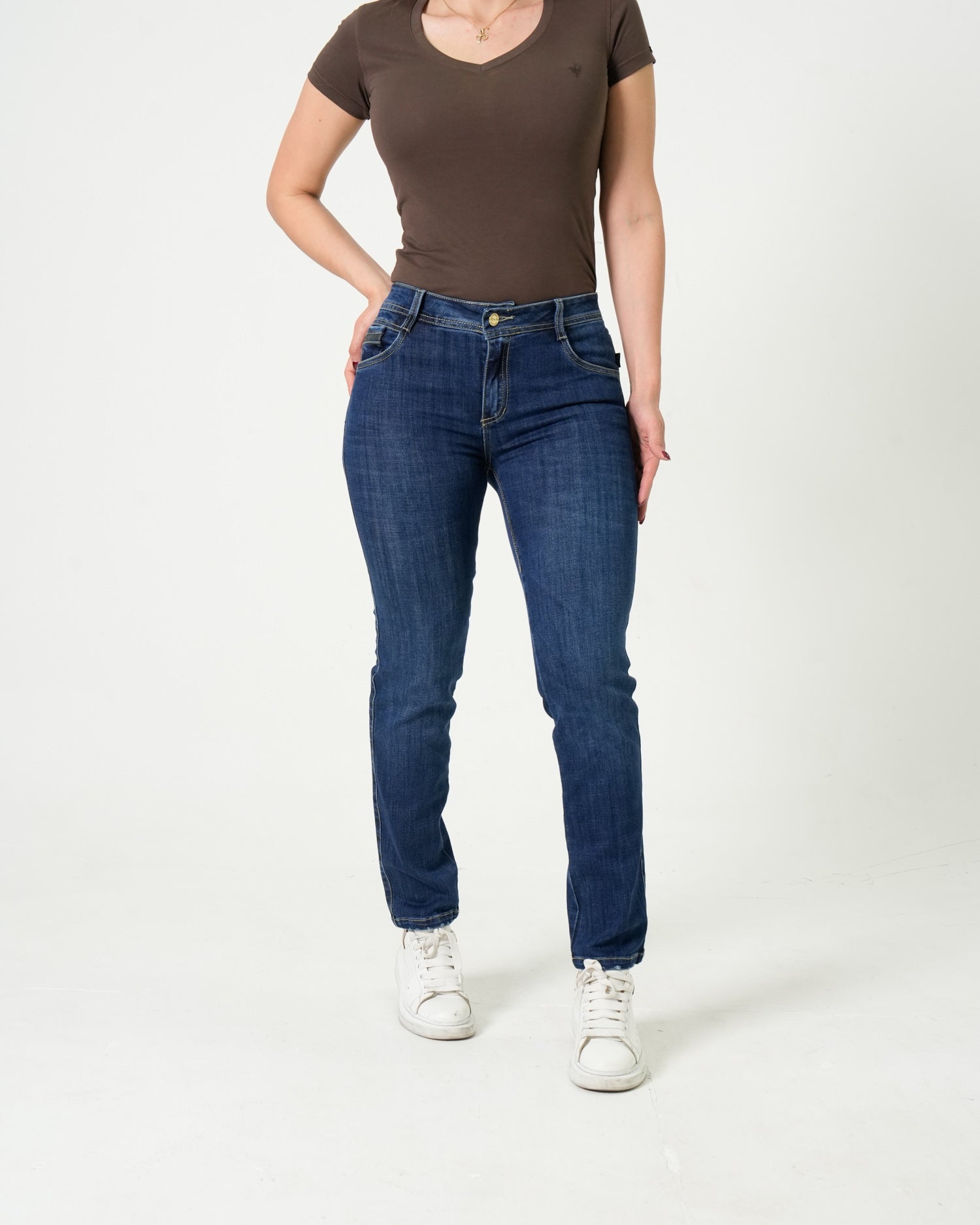 Jean Bootcut Azul Oscuro | Denim Premium Stretch