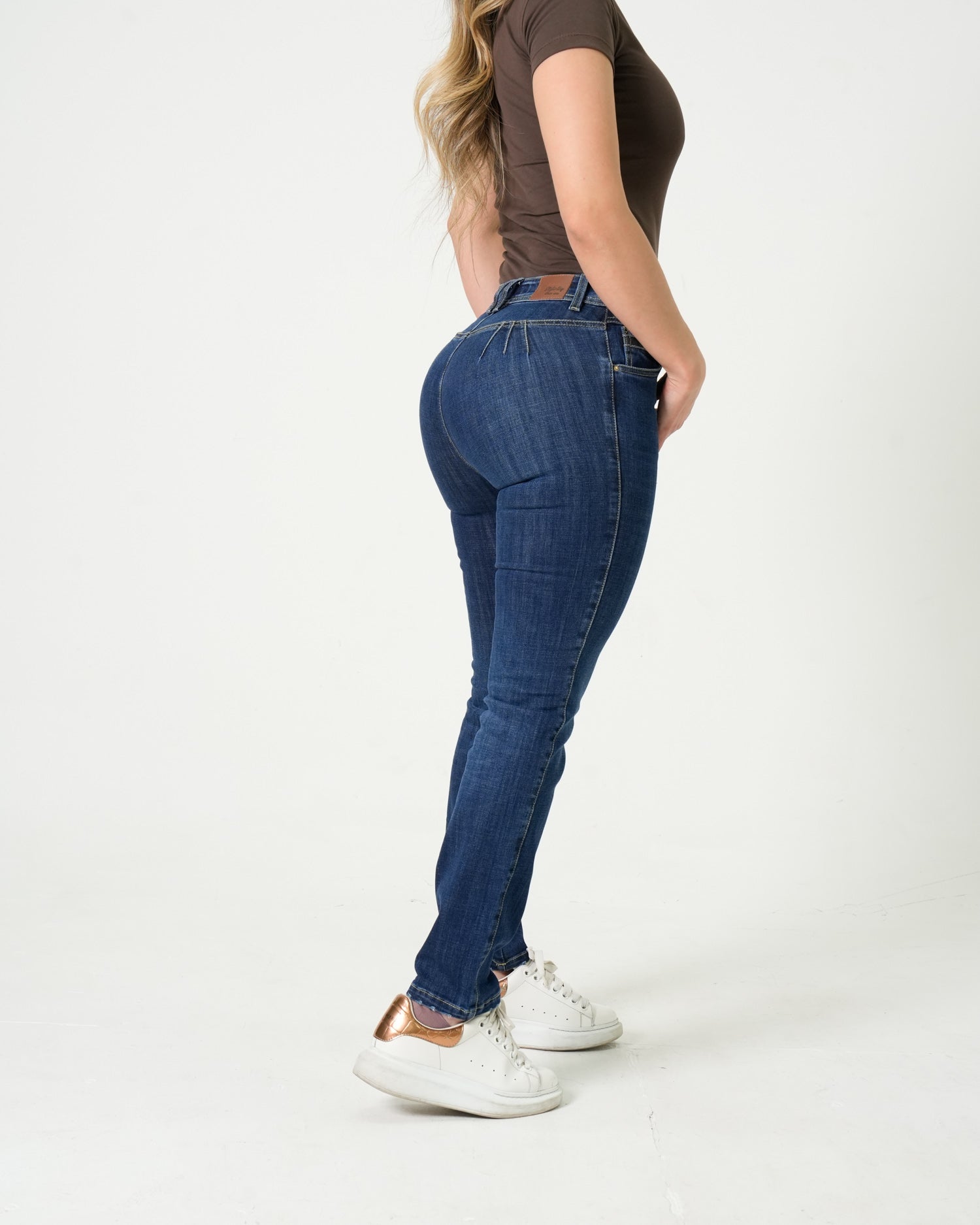 Jean Bootcut Azul Oscuro | Denim Premium Stretch