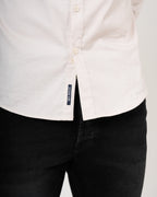 Camisa de Manga Larga Crema | Diseño Premium Clásico