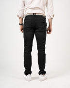 Jean Straight Leg Negro | Denim Premium Clásico