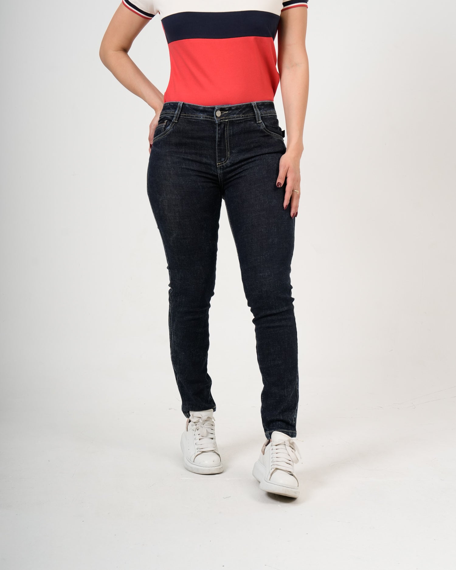 Jean Skinny Azul Oscuro | Denim Premium Ajustado