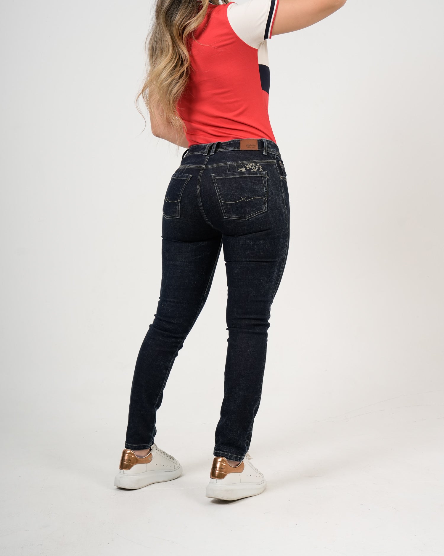 Jean Skinny Azul Oscuro | Denim Premium Ajustado