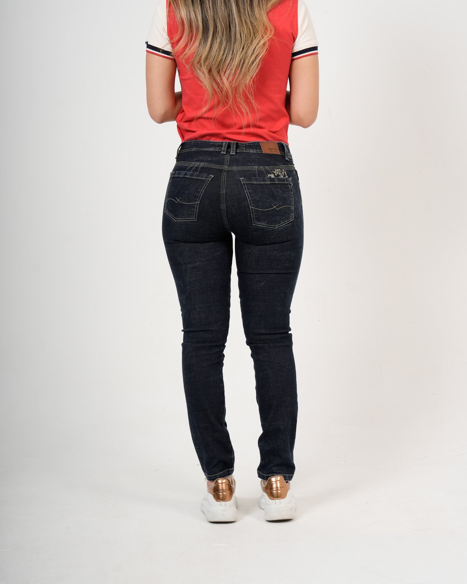 Jean Skinny Azul Oscuro | Denim Premium Ajustado