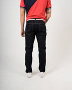 Jeans Negro Straight Fit | Denim Premium 100% Algodón